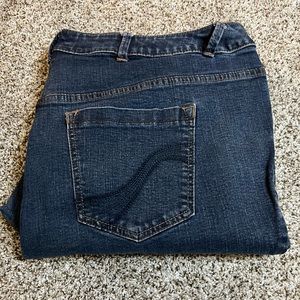 Lane Bryant slim boot genius fit jeans